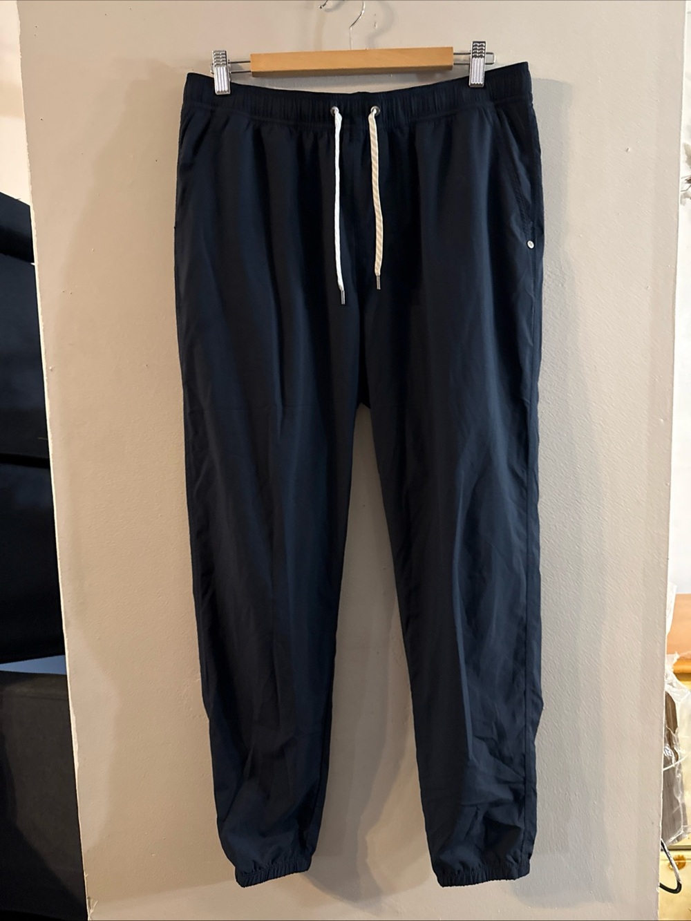 Men Vuori Kore Jogger Sz Small Black Y26